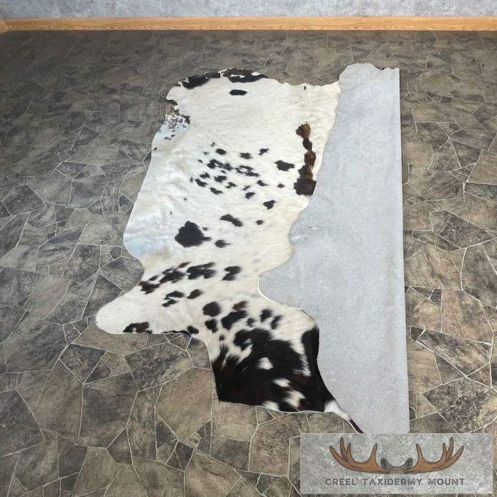 Black And White Cowhide Taxidermy Skin For Sale - Image 7