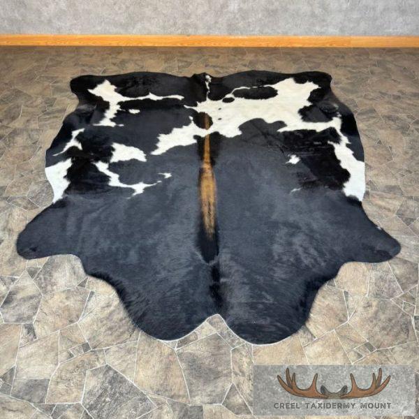 Black and White Cowhide Taxidermy Skin For Sale