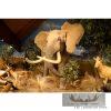 African Elephant Full Size Taxidermy Reproduction Mount For Sale - Image 2
