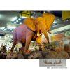 African Elephant Full Size Taxidermy Reproduction Mount For Sale - Image 6