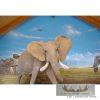 African Elephant Full Size Taxidermy Reproduction Mount For Sale - Image 4