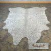 Silver Cowhide Taxidermy Skin For Sale