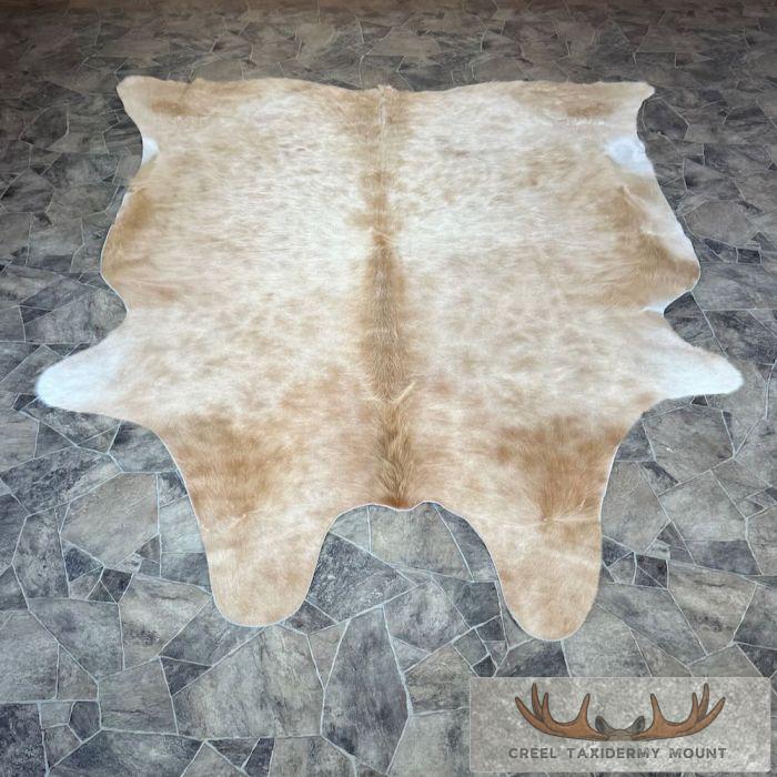 Tan Cowhide Taxidermy Skin For Sale