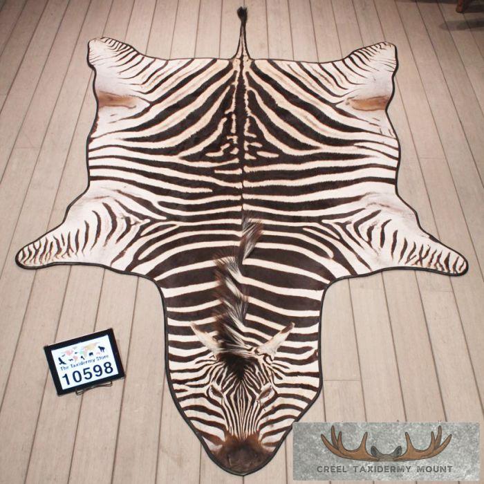 African Burchell's Zebra Rug