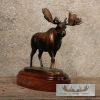 Rick Taylor Moose Bronze For Sale - Image 8