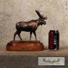 Rick Taylor Moose Bronze For Sale - Image 10