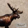 Rick Taylor Moose Bronze For Sale - Image 5