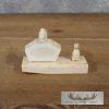 Carved Ivory Pen Holder For Sale - Image 2