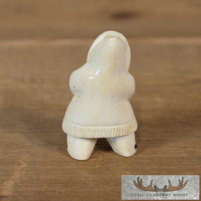 Ivory Eskimo Figurine For Sale - Image 6