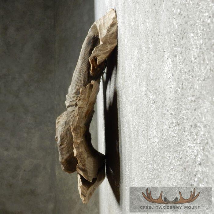 African Rhinoceros Wood Carving Safari Decor For Sale - Image 5