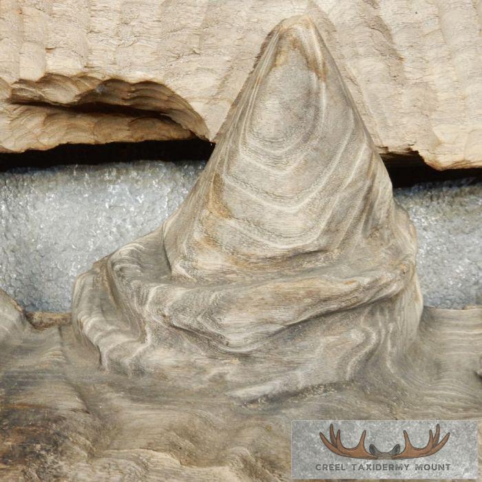 African Rhinoceros Wood Carving Safari Decor For Sale - Image 6