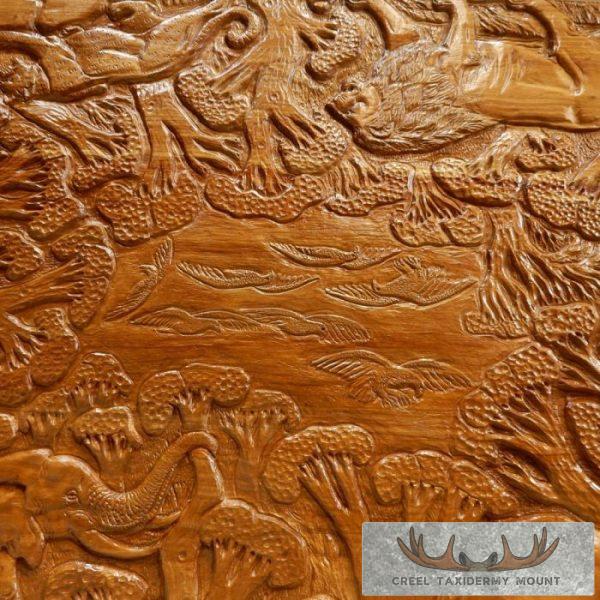 Carved Wood Table For Sale - Image 7