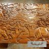 Carved Wood Table For Sale - Image 6