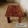 Carved Wood Table For Sale - Image 5