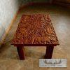 Carved Wood Table For Sale - Image 4