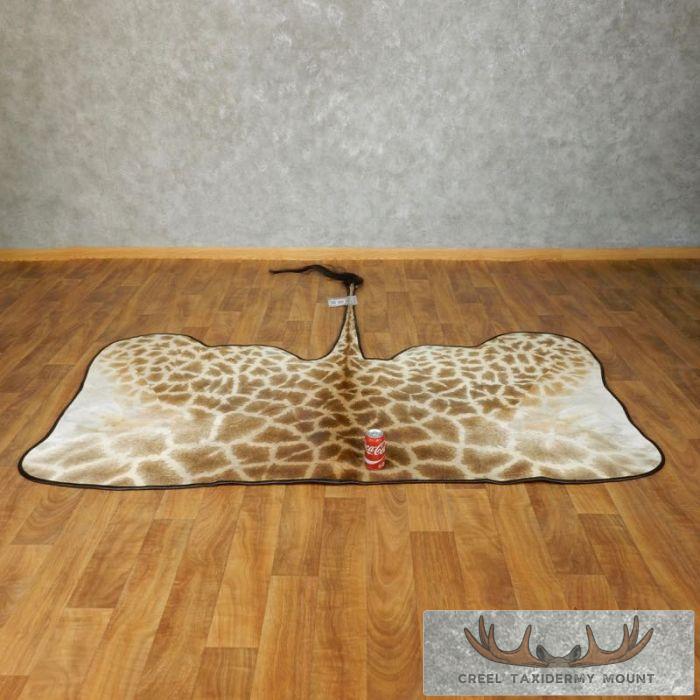 African Giraffe Taxidermy Hide Rug For Sale - Image 7