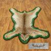 Lynx Taxidermy Rug Mount w/ Open Mouth For Sale