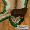 Lynx Taxidermy Rug Mount w/ Open Mouth For Sale - Image 8