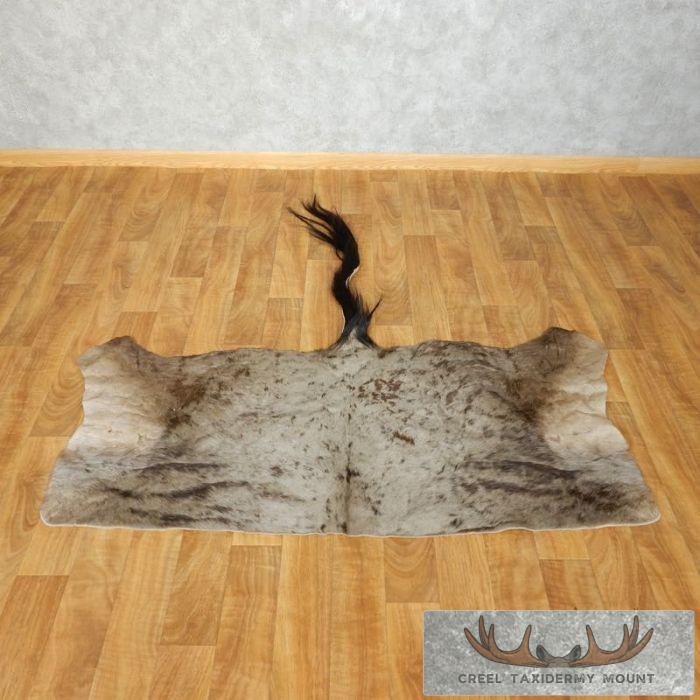 Blue Wildebeest Taxidermy Hide Rug Mount For Sale