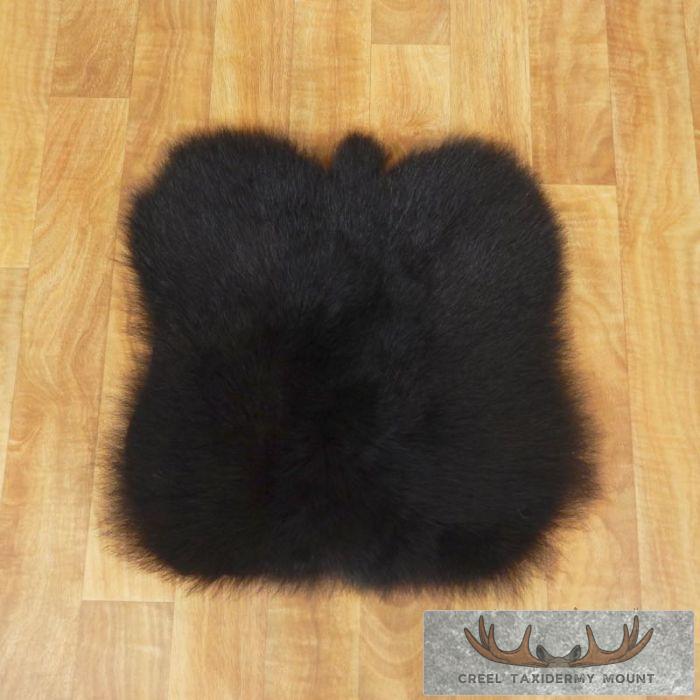 Black Bear Borderless Throw Rug w/ Backing