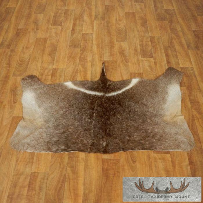 African Waterbuck Tanned Skin Taxidermy Rug For Sale