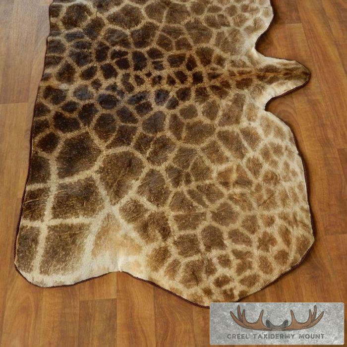 African Giraffe Taxidermy Hide Rug For Sale - Image 3
