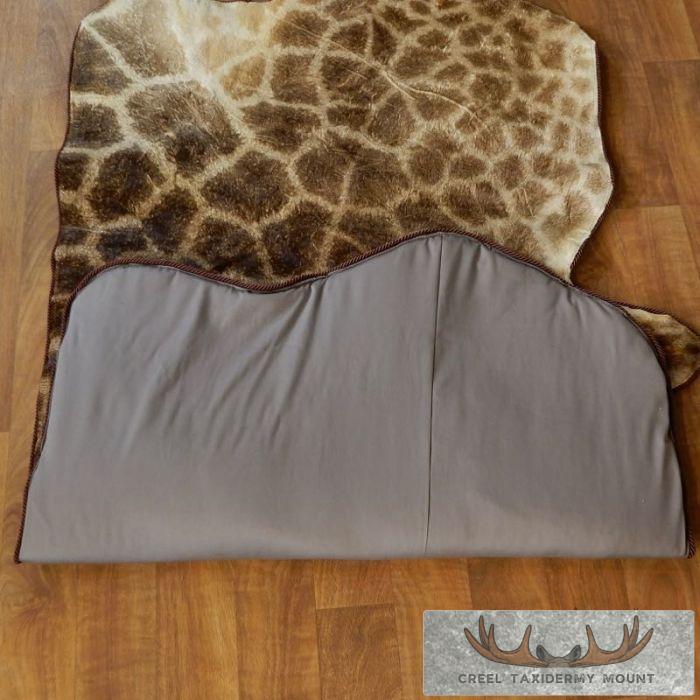 African Giraffe Taxidermy Hide Rug For Sale - Image 4