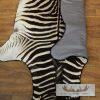 African Zebra Full-Size Taxidermy Rug For Sale - Image 7