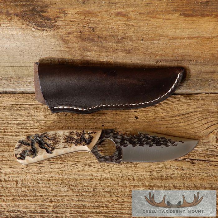Kodiak XL Hammer-forged Knife with Thunderstruck Maple Handle for Sale - Image 2