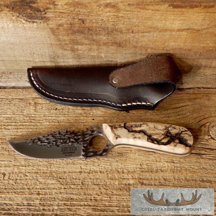 Kodiak XL Hammer-forged Knife with Thunderstruck Maple Handle for Sale - Image 3