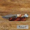 Custom Mammoth Picasso Hunting Knife For Sale - Image 2