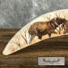 Scrimshaw Hippopotamus Tooth Safari Decor For Sale - Image 3