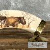 Scrimshaw Hippopotamus Tooth Safari Decor For Sale - Image 4
