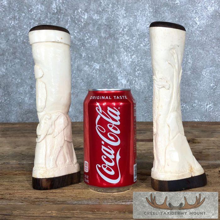 Giraffe Bone Salt Shakers For Sale - Image 8