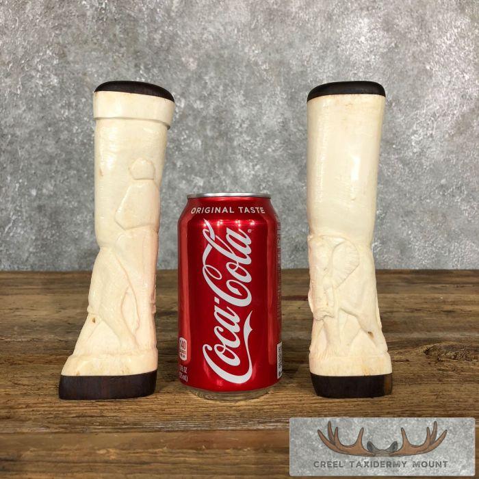 Giraffe Bone Salt Shakers For Sale - Image 7