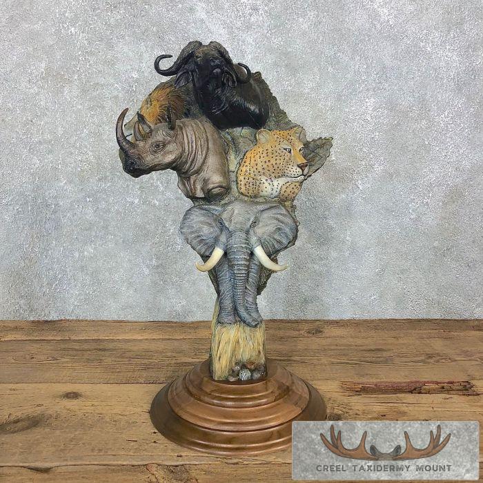 Fred Boyer African Big "5" Bronze For Sale - Image 2