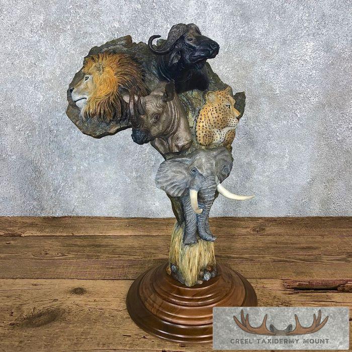 Fred Boyer African Big "5" Bronze For Sale - Image 3