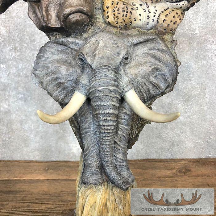 Fred Boyer African Big "5" Bronze For Sale - Image 8