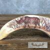 Scrimshaw Warthog Tooth Safari Decor For Sale - Image 4