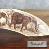 Scrimshaw Warthog Tooth Safari Decor For Sale - Image 4