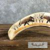 Scrimshaw Warthog Tooth Safari Decor For Sale - Image 3