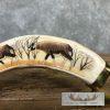 Scrimshaw Warthog Tooth Safari Decor For Sale - Image 4