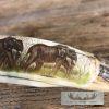 Scrimshaw Hippopotamus Tooth Safari Decor For Sale - Image 5