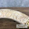 Carved Warthog Tooth Safari Decor For Sale - Image 5