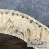 Carved Hippopotamus Tooth Safari Decor For Sale - Image 5