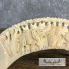 Carved Hippopotamus Tooth Taxidermy Mount For Sale - Image 6