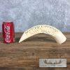 Carved Hippopotamus Tooth Taxidermy Mount For Sale - Image 3
