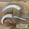 Carved Warthog Tusk Bottle And Letter Opener For Sale - Image 2