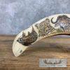 Scrimshaw Warthog Tooth Safari Decor For Sale - Image 2