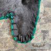 Black Bear Full-Size Taxidermy Rug For Sale - Image 7